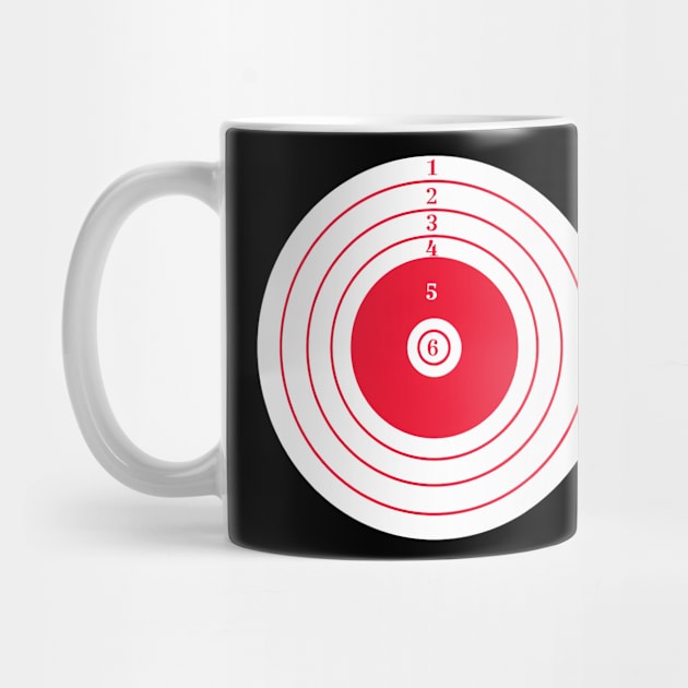 Red Target by Lapicorn Design